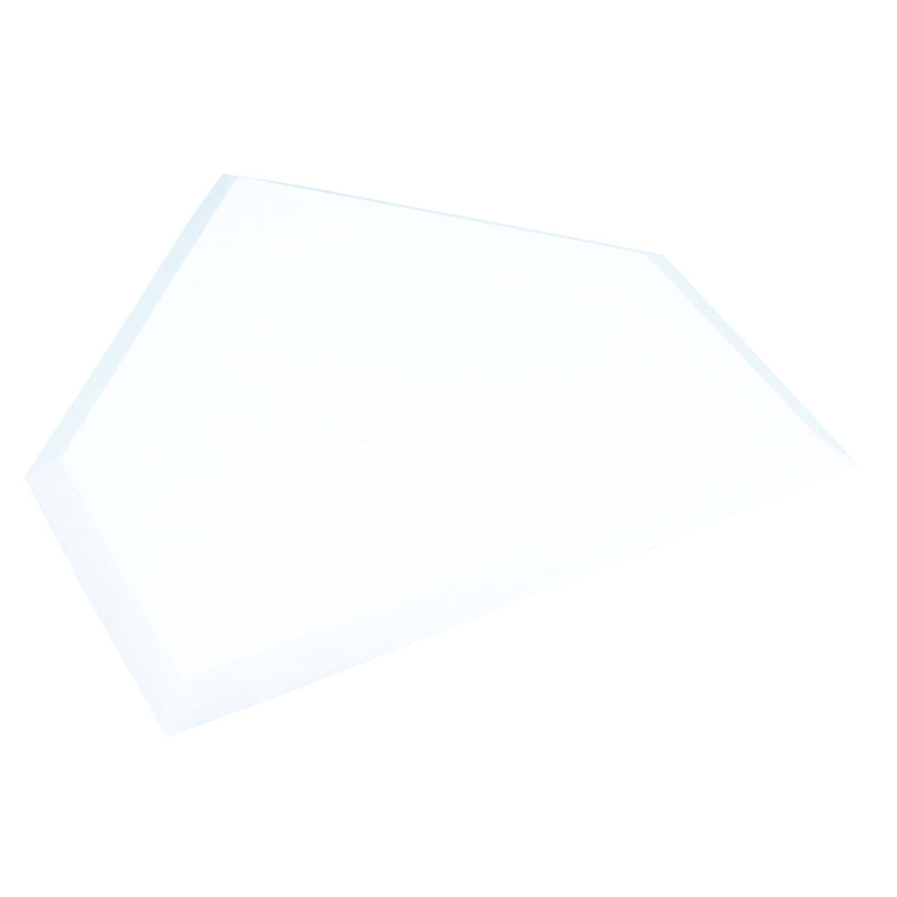 White Bottom Home Plate without Spikes