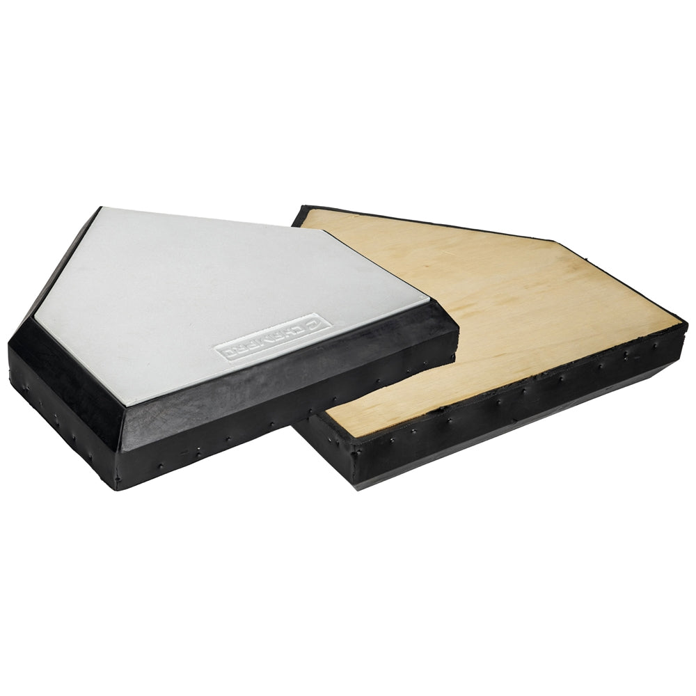 In-Ground Home Plate with Wood Bottom