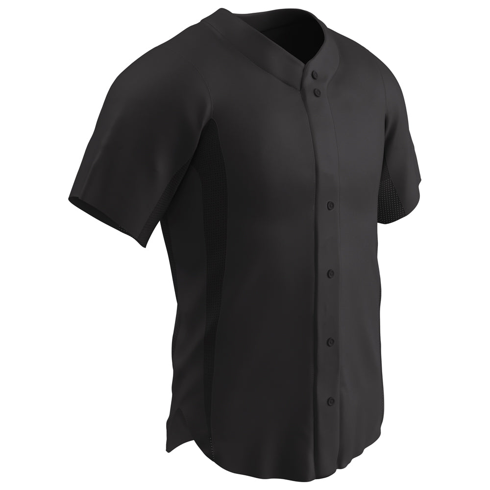Reliever Full Button Baseball Jersey - Youth