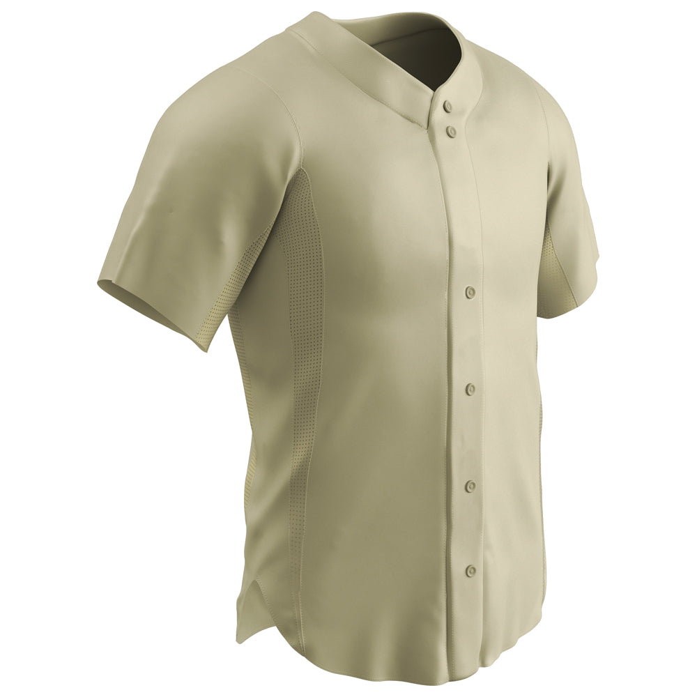 Reliever Full Button Baseball Jersey - Youth