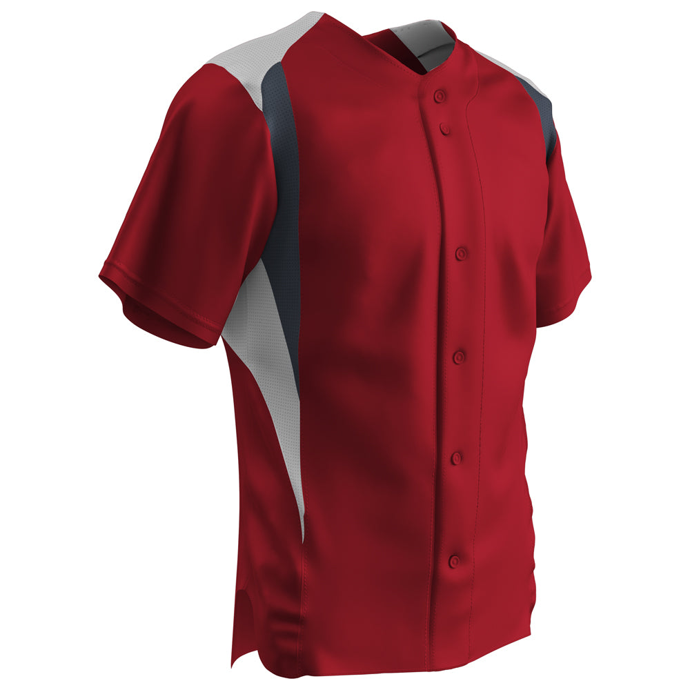 Bull Pen Full Button Baseball/Softball Jersey