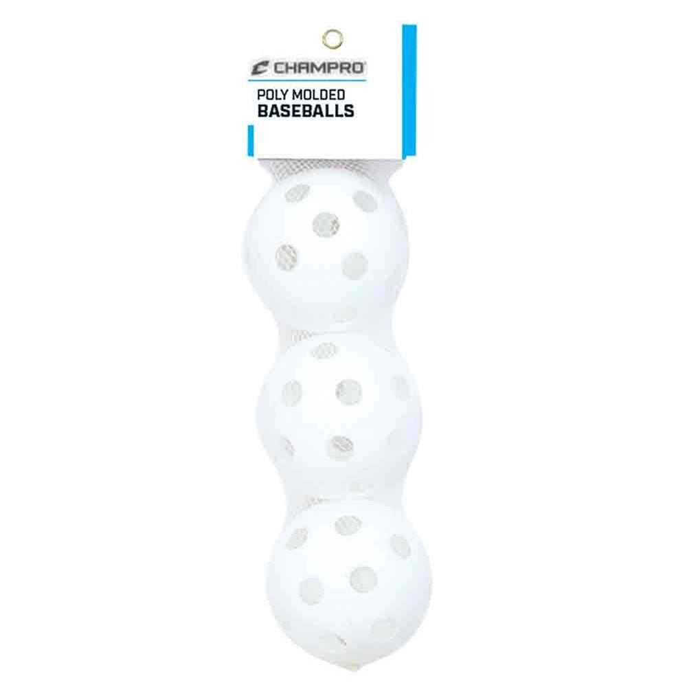 Poly Baseballs - 3 Pack