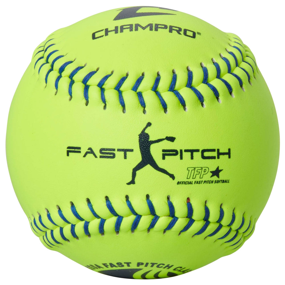 USSSA - 12" Fast Pitch Softball - Leather Cover .47 COR