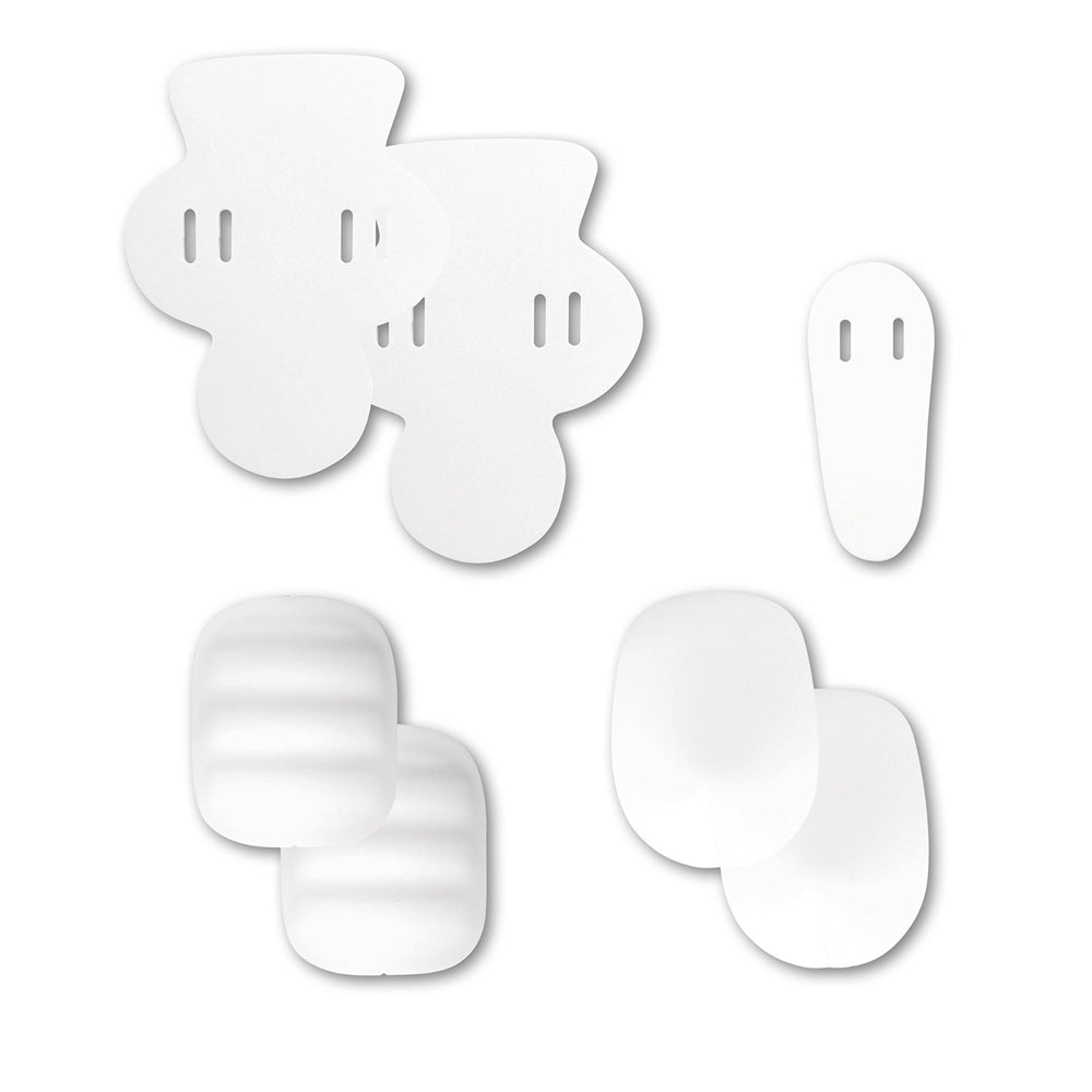 Economy 7-Piece Pad Sets with Slots -- Youth