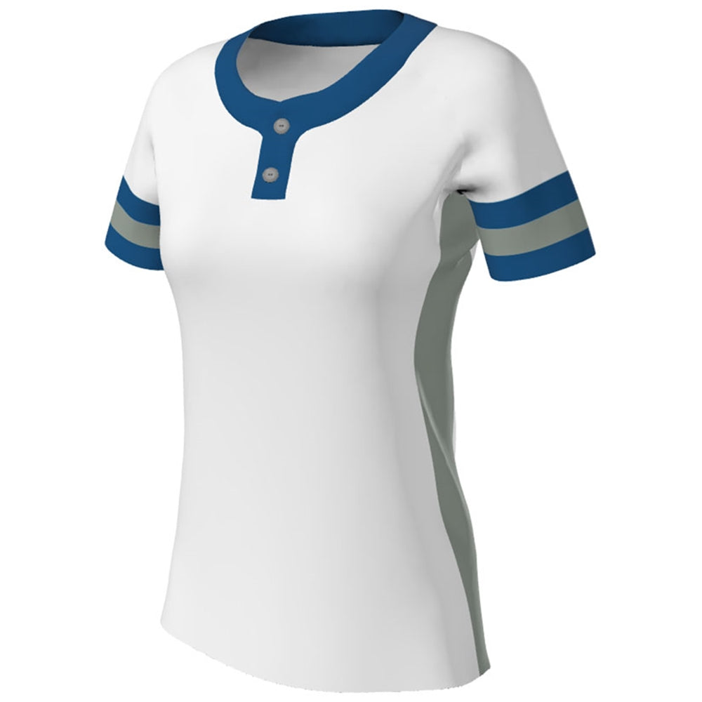 JUICE 2-Button Short Sleeve Jersey