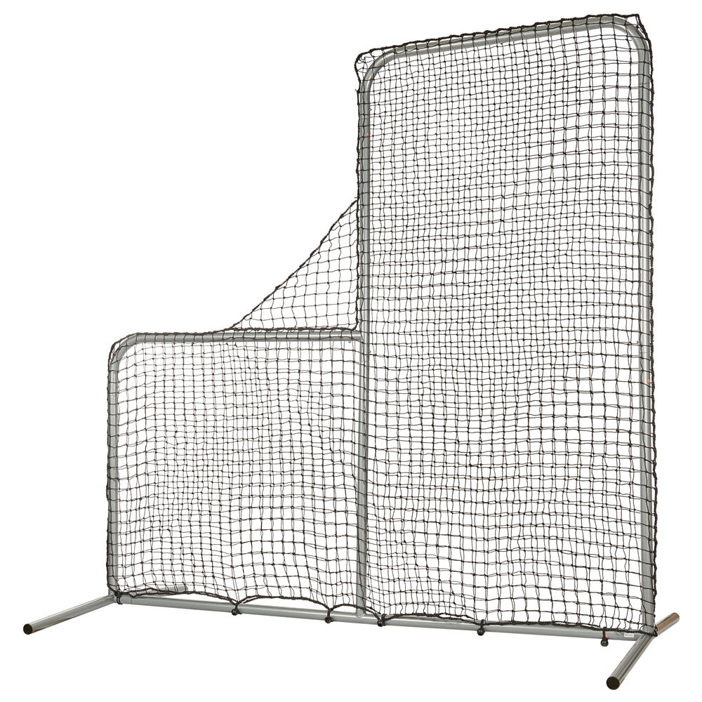 Pitcher's Safety L-Screen 7'x7' with 40" Drop
