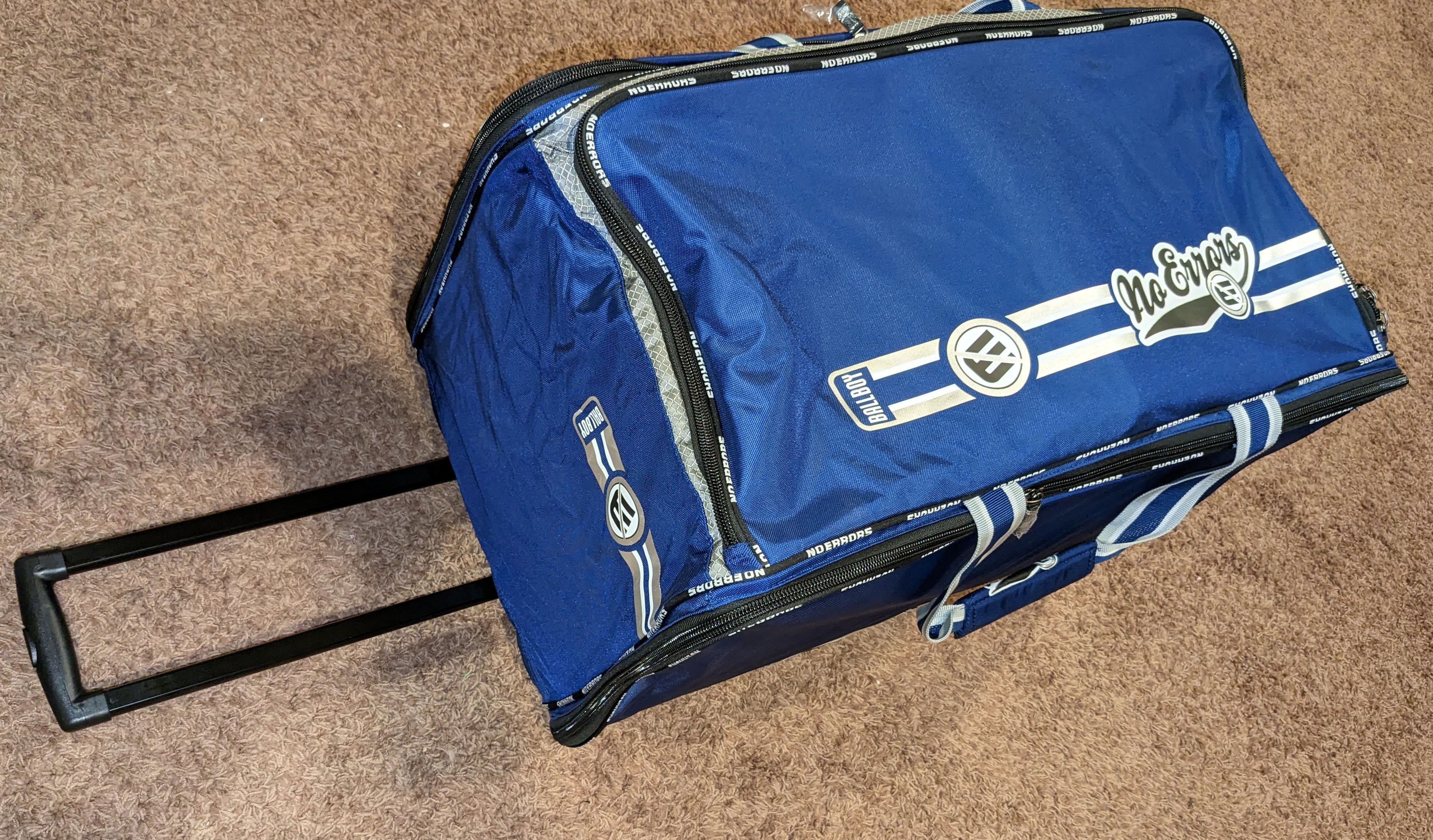 No Errors Ball Boy XL Baseball Coaches Gear Bag - Pro Game Sports