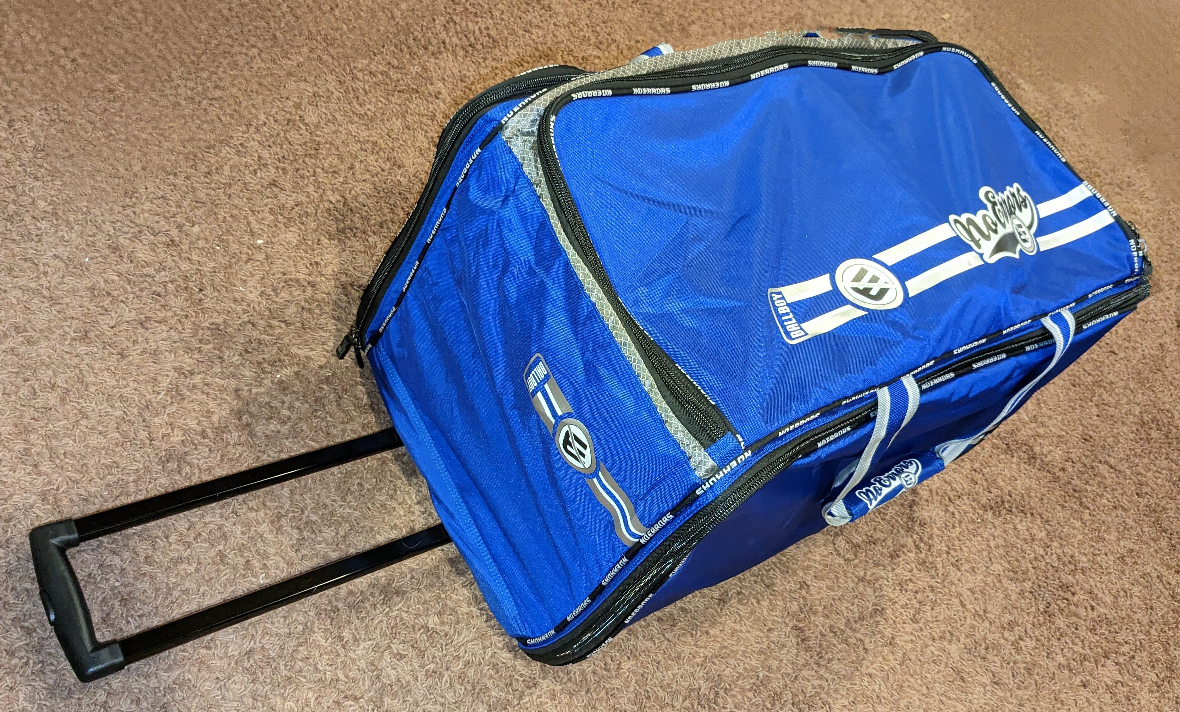 No Errors Ball Boy XL Baseball Coaches Gear Bag - Pro Game Sports