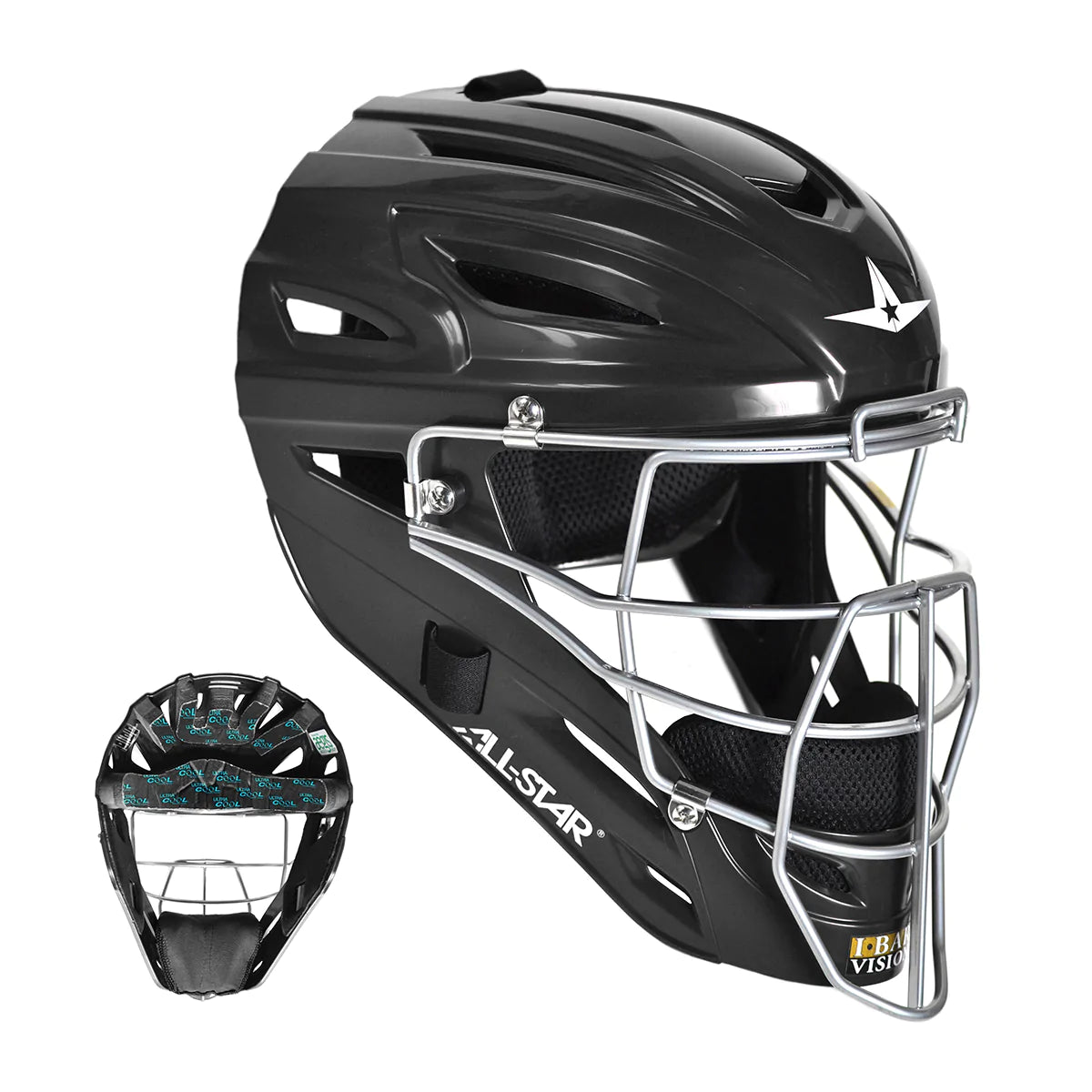 Ultra Cool Catching Helmet/Adult/Solid - Pro Game Sports