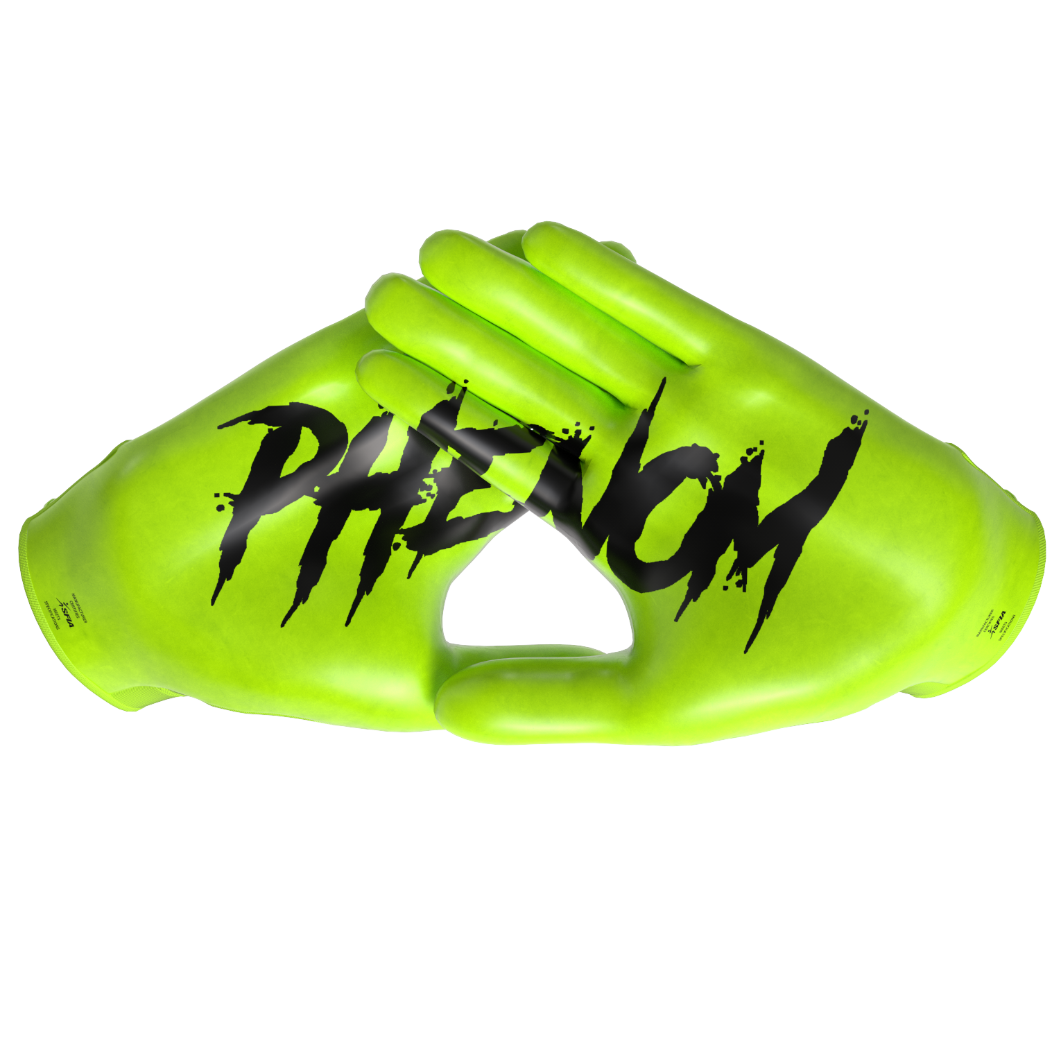 Rick and Morty Football Gloves - VPS1 by Phenom Elite