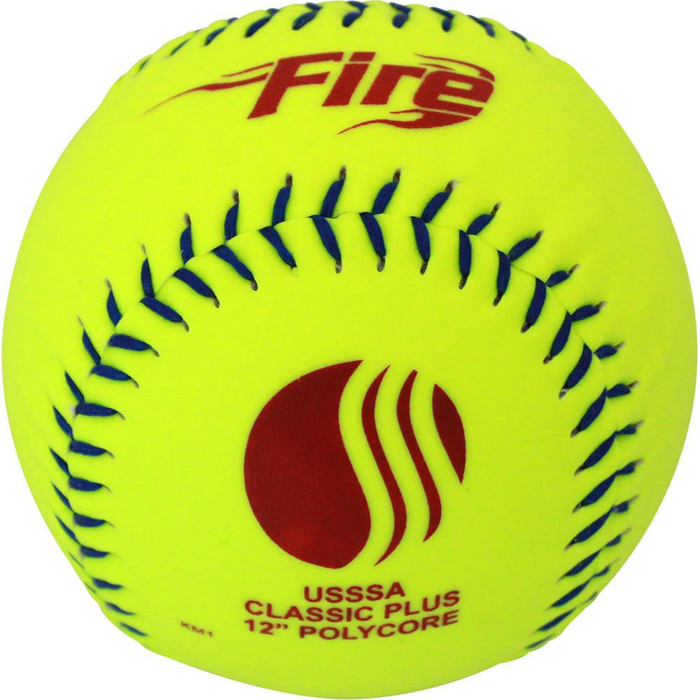 USSSA Classic Plus Slowpitch Softballs - 1 Dozen