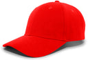 Brushed Cotton Twill Hook-And-Loop Adjustable Cap