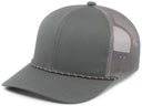 Trucker Snapback Braid Cap - Pro Game Sports