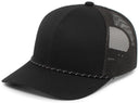 Trucker Snapback Braid Cap - Pro Game Sports