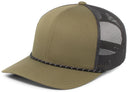 Trucker Snapback Braid Cap - Pro Game Sports