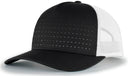 Perforated 5-Panel Trucker Snapback Cap