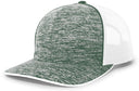 Aggressive Heather Trucker Snapback Cap
