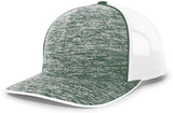 Aggressive Heather Trucker Snapback Cap