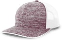 Aggressive Heather Trucker Snapback Cap