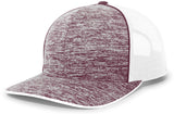 Aggressive Heather Trucker Snapback Cap