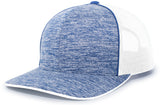 Aggressive Heather Trucker Snapback Cap