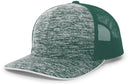 Aggressive Heather Trucker Snapback Cap