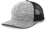 Aggressive Heather Trucker Snapback Cap