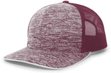Aggressive Heather Trucker Snapback Cap