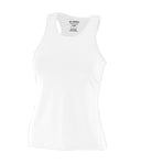 Girls Poly/Spandex Solid Racerback Tank