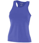 Ladies Poly/Spandex Solid Racerback Tank