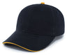 Brushed Twill Cap With Sandwich Bill