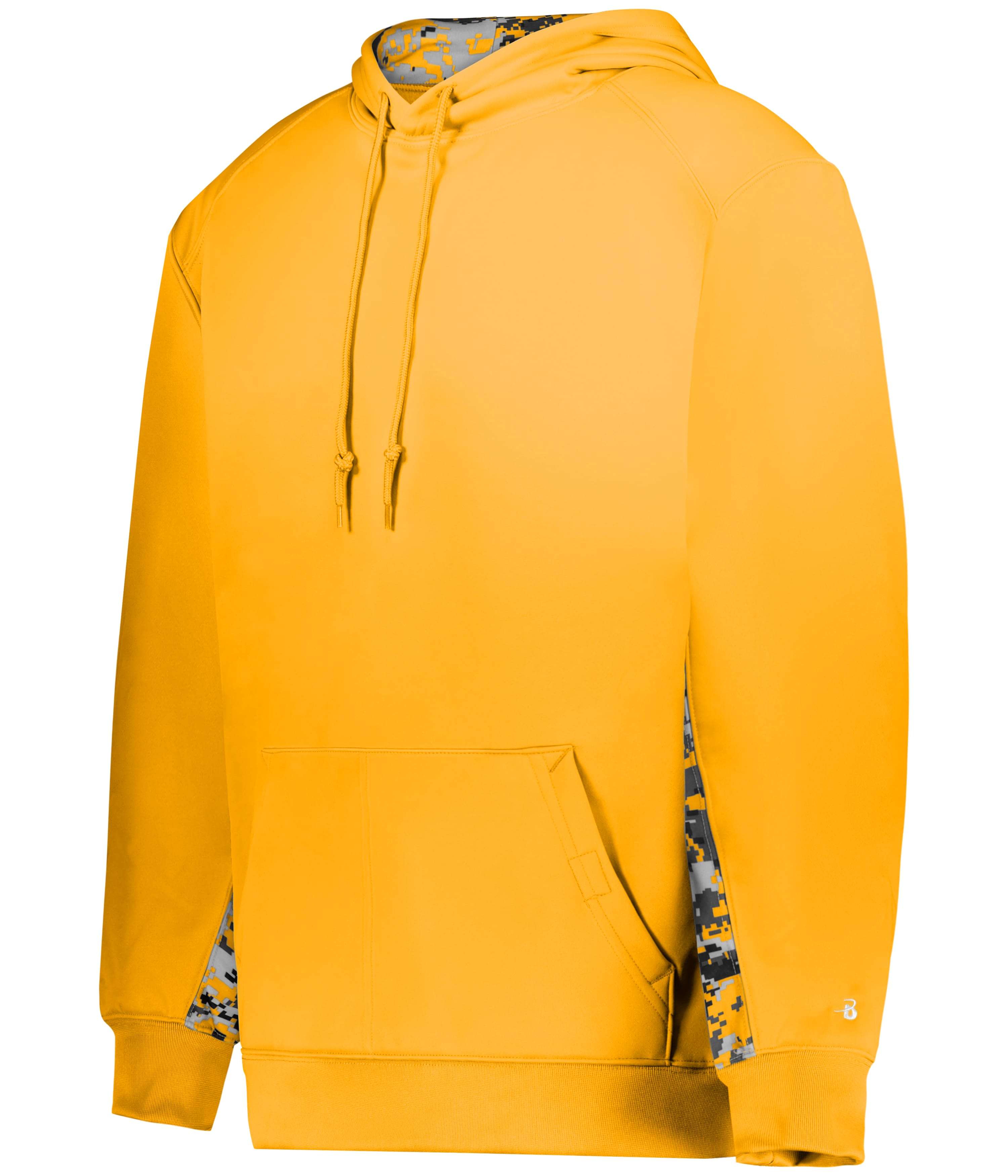 Digital Colorblock Hood