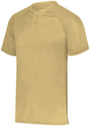 Youth Attain Wicking Two-Button Baseball Jersey