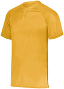 Youth Attain Wicking Two-Button Baseball Jersey