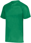 Youth Attain Wicking Two-Button Baseball Jersey
