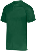 Youth Attain Wicking Two-Button Baseball Jersey