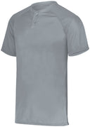 Youth Attain Wicking Two-Button Baseball Jersey