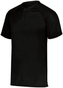 Youth Attain Wicking Two-Button Baseball Jersey