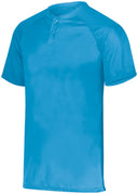 Youth Attain Wicking Two-Button Baseball Jersey