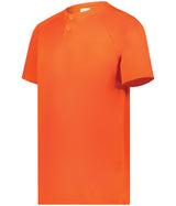 Youth Attain Wicking Two-Button Baseball Jersey