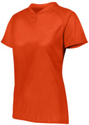 Ladies Attain Wicking Two-Button Softball Jersey