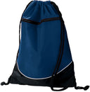 Tri-Color Drawstring Backpack