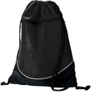 Tri-Color Drawstring Backpack