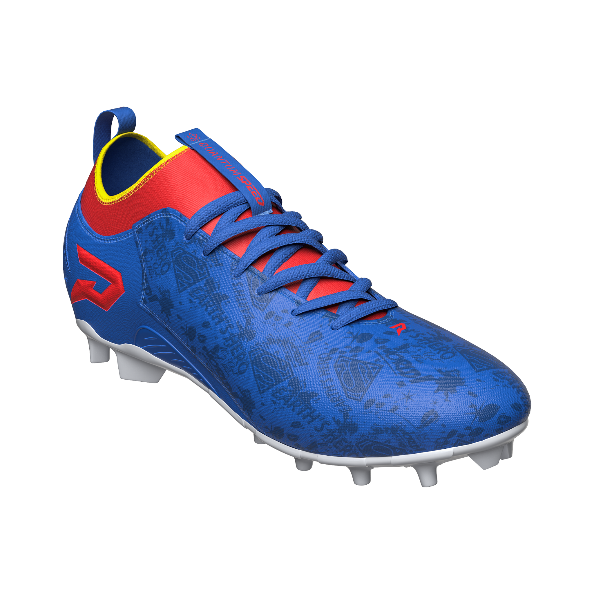 Superman Football Cleats - Quantum Speed by Phenom Elite