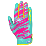 Kool-Aid 'Sharkleberry Fin' Football Gloves - VPS4 by Phenom Elite