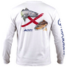 Men's SoWAL Sun Jersey Alabama Redfish Flag Long Sleeve