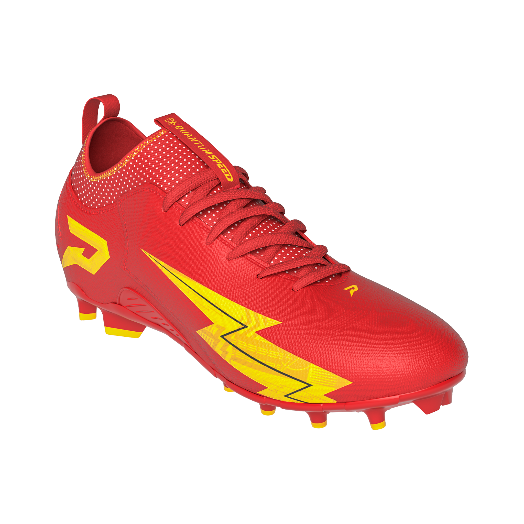 The Flash Football Cleats - Quantum Speed by Phenom Elite