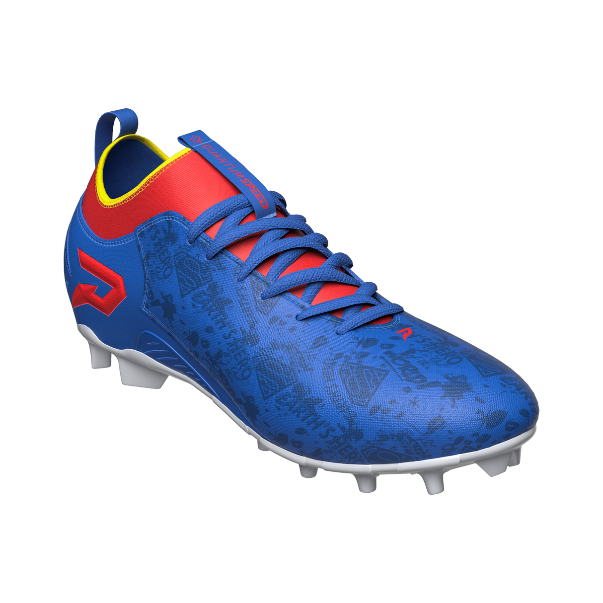 Superman Football Cleats - Quantum Speed by Phenom Elite - Pro Game Sports