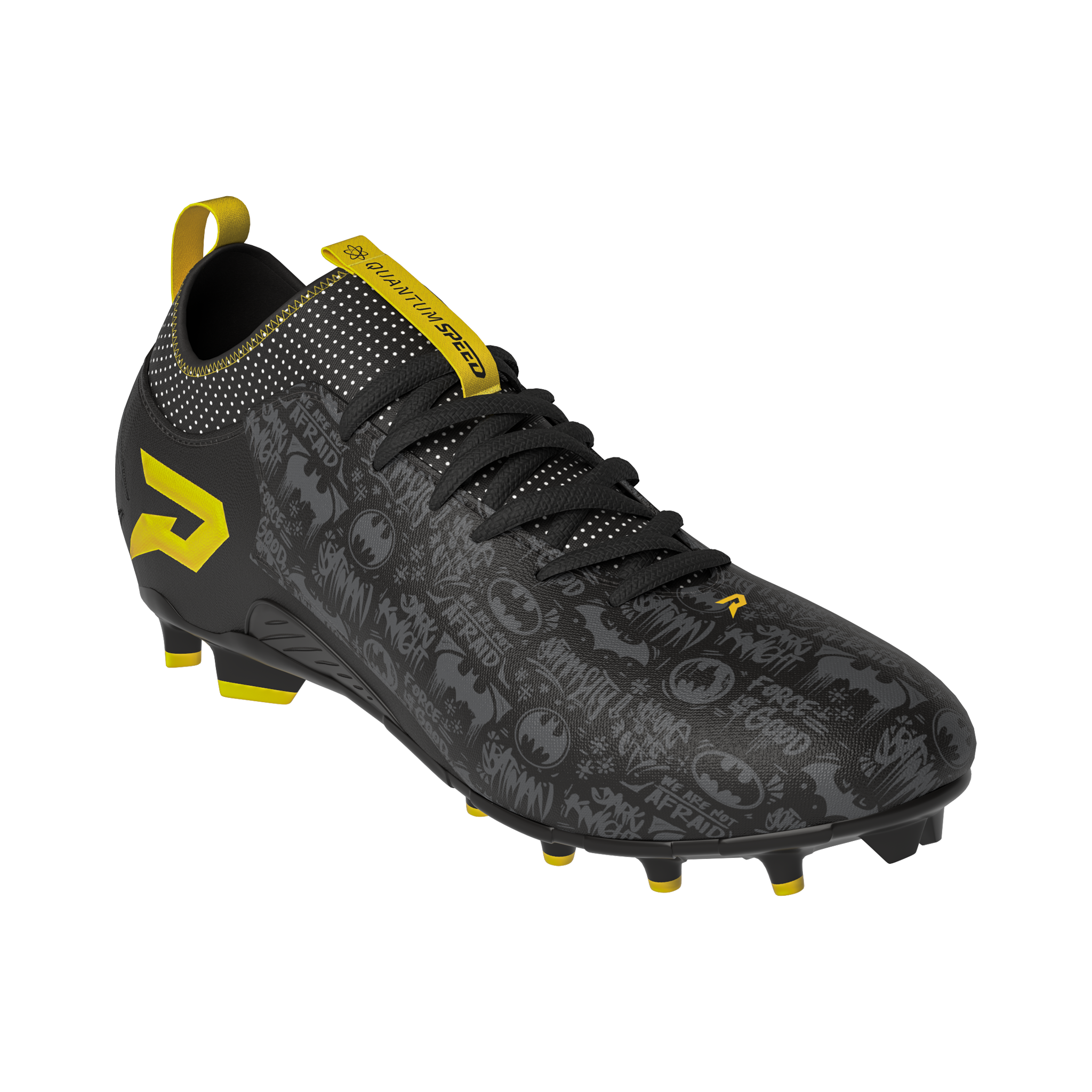 Batman Football Cleats - Quantum Speed by Phenom Elite