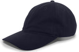 Brushed Cotton Twill Buckle Strap Adjustable Cap